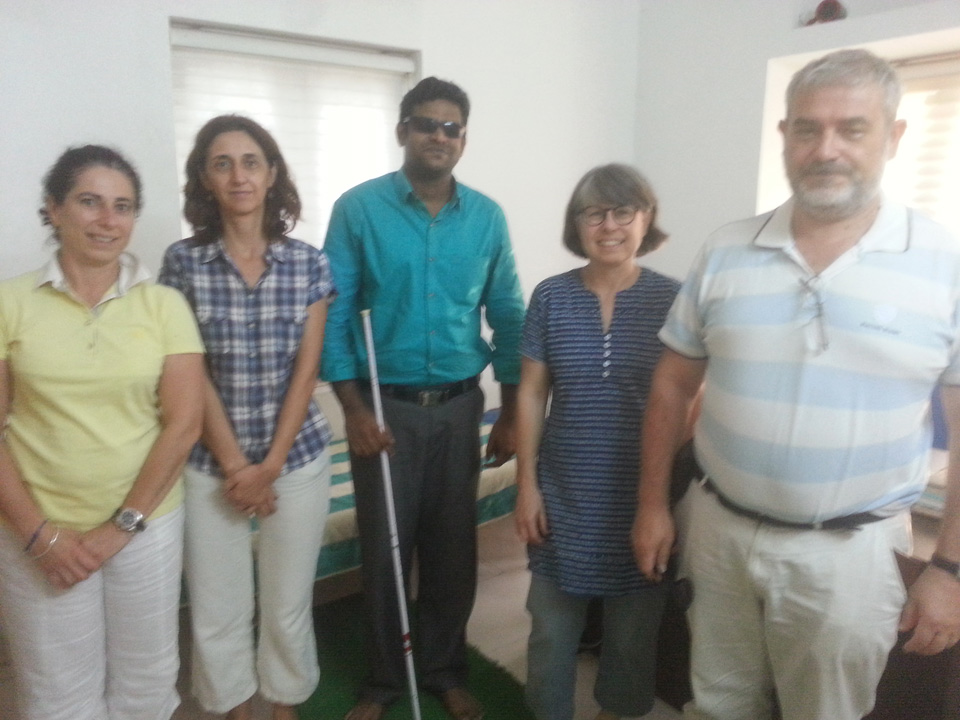 Dr. Ansar with patients from Russia